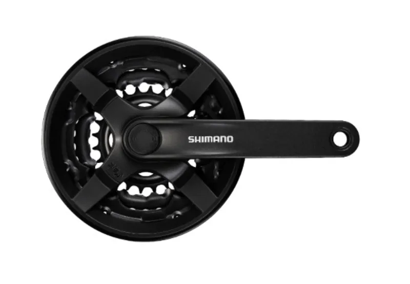 Shimano Tourney TY301 Chainset Triple Black-2